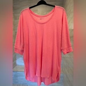 Zella pink tunic t-shirt XL